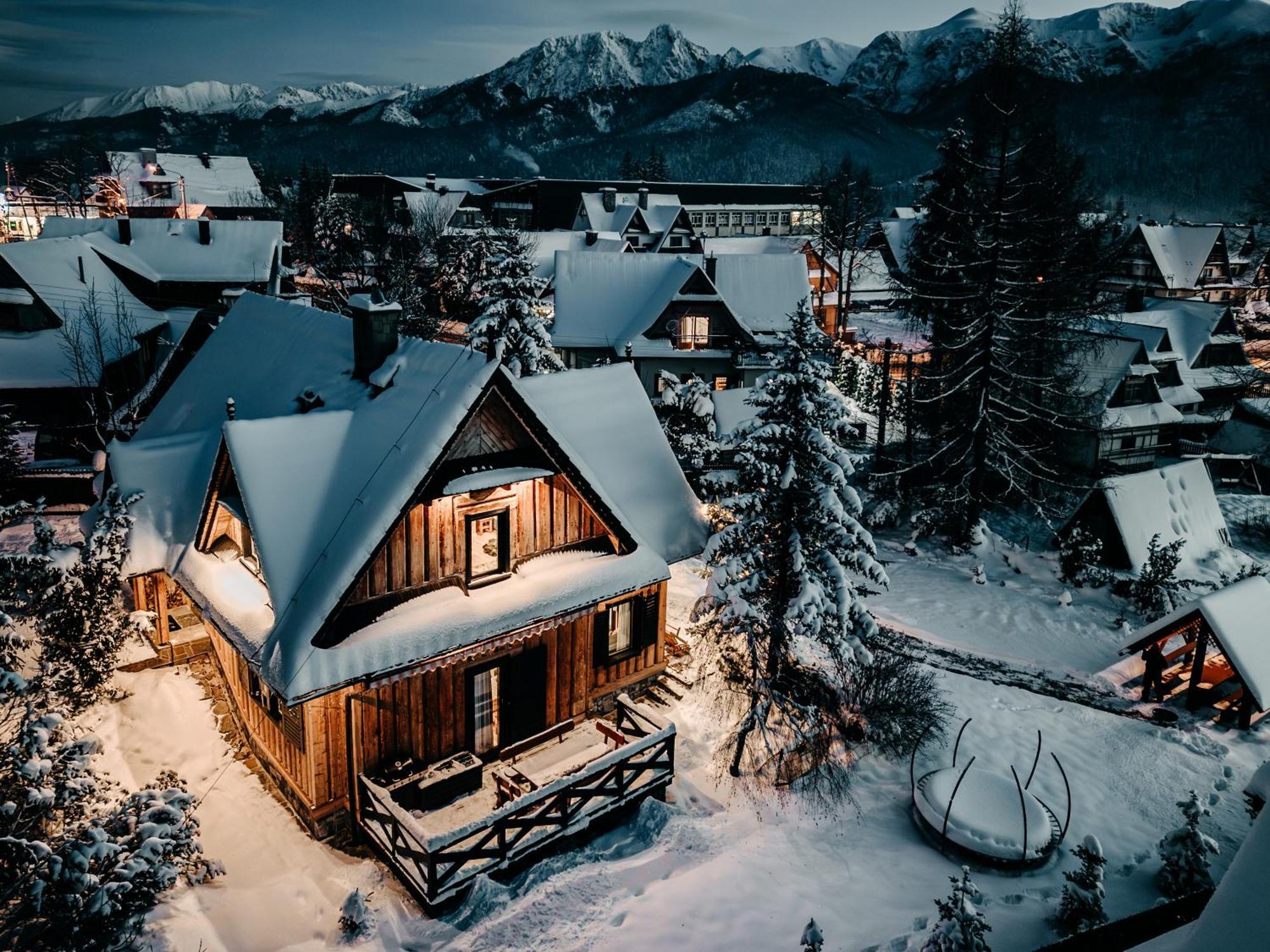 Villa Swiss Na Wylacznosc - Jacuzzi, Sauna, Bilard Kościelisko Exterior foto